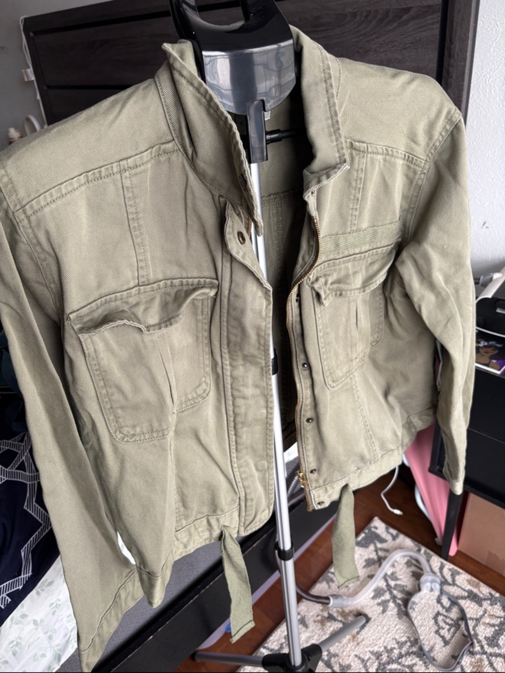 Kensie Olive Green Utility Jacket